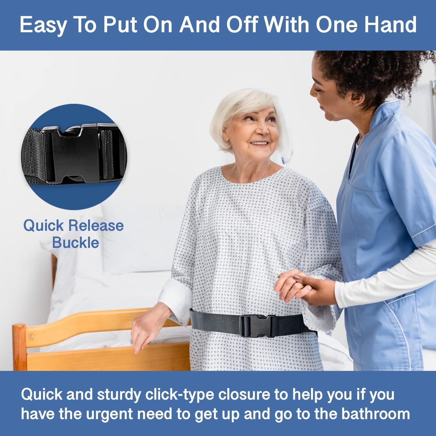 Gait Belt for Seniors EasytoUse Transfer Belts with Handles for