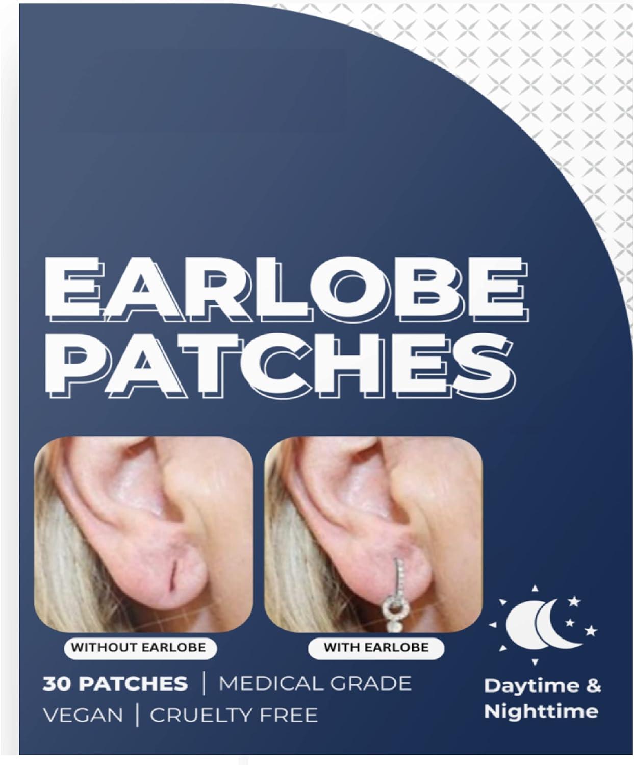 Ear Lobe Support Patch Pack of 60/ 6 sheet for Heavy Earrings