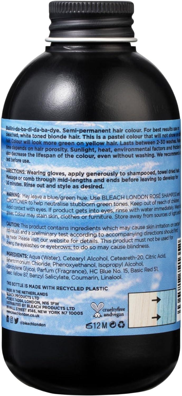 BLEACH LONDON Blullini SemiPermanent Hair Colour Cream Baby Blue