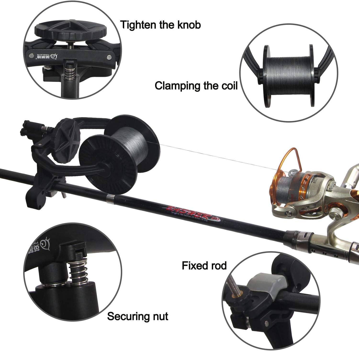 PENN Fishing HD Line Winder Fishing Line Spooler, Black : Sports & Outdoors  