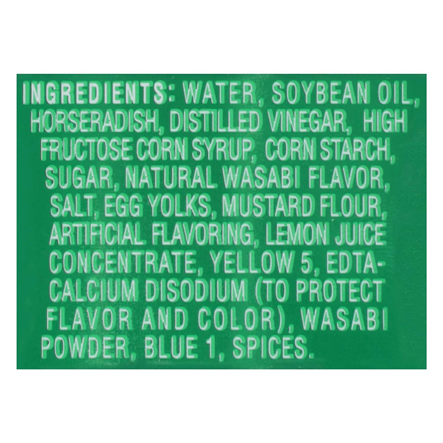 Kikkoman Wasabi Sauce 9.25 Ounce (Pack of 3) with By The Cup Spreader