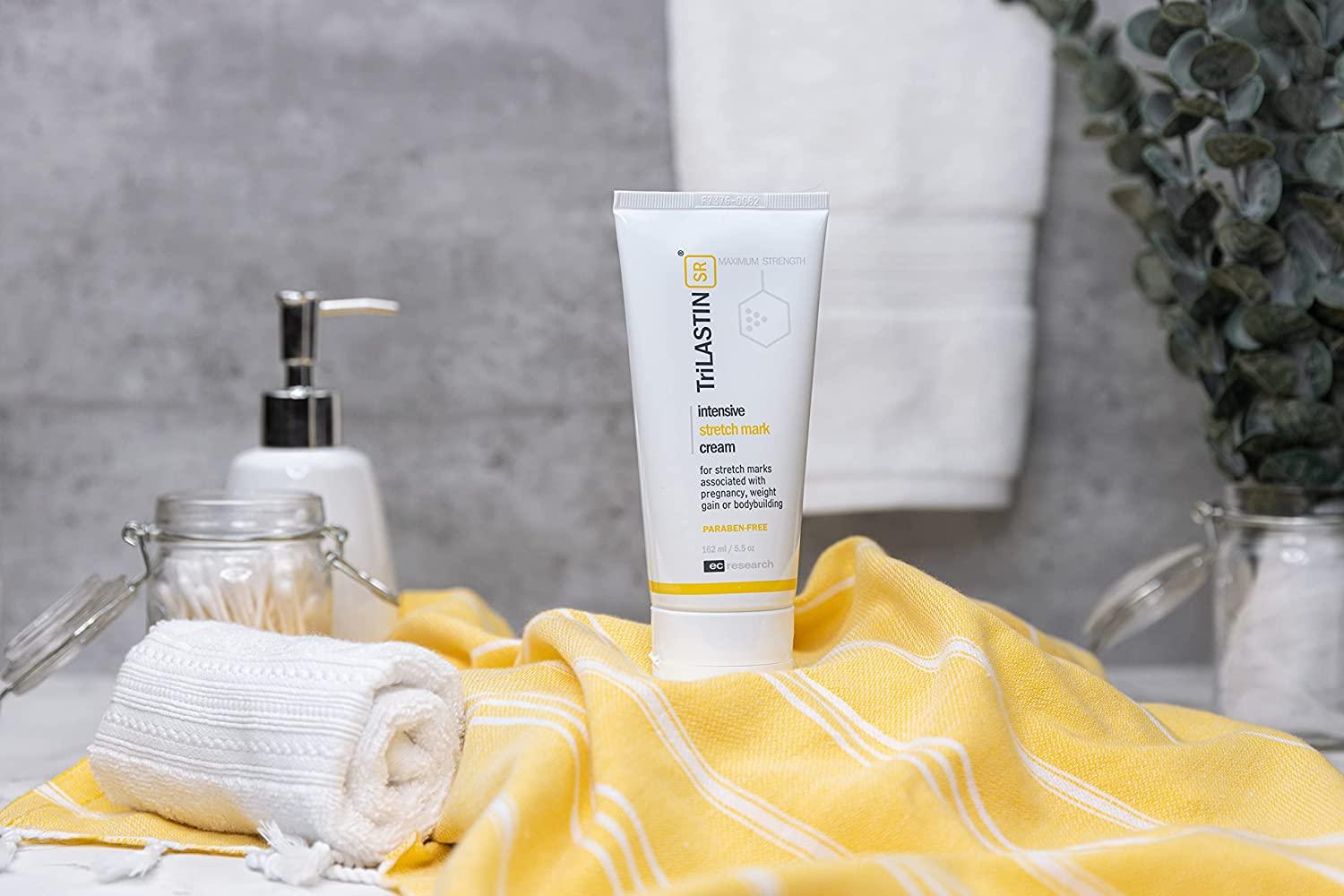 TriLASTINSR Intensive Stretch Mark Cream (5.5 oz.) Scar Remover Cream