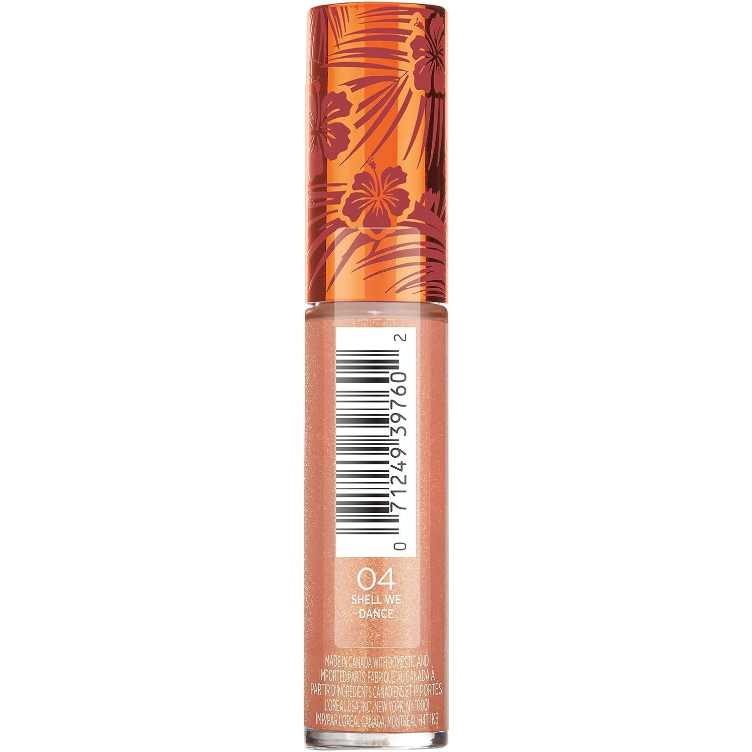 L'Oreal Paris Summer Belle Glowing Lip Gloss Shell We Dance Radiant