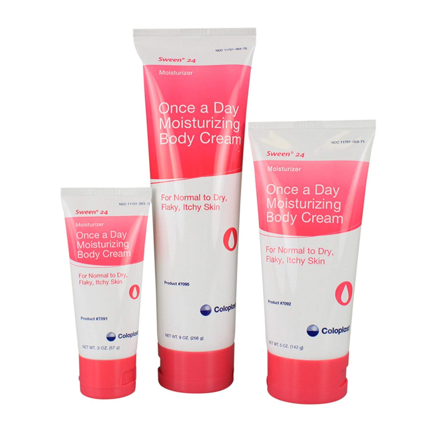 Sween 24 Hand and Body Moisturizer 2 oz. Unscented Cream CHG Compatible ...