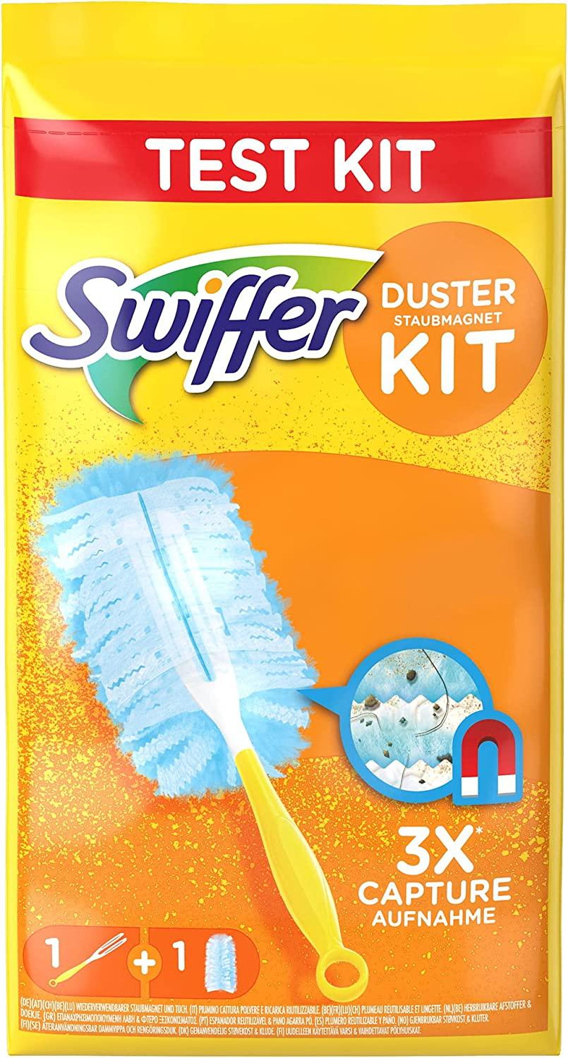 Swiffer Duster Kit with Handle and Refill Duster, 1 Unit