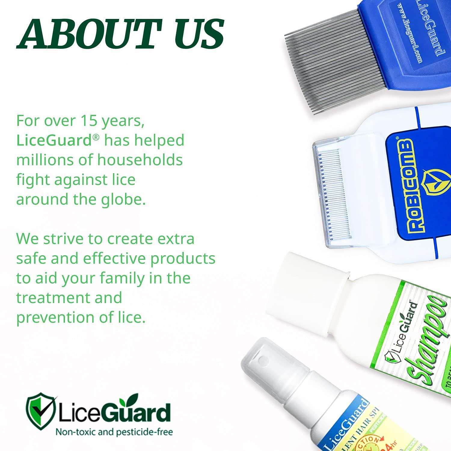 LiceGuard Electric Head Lice Comb Lice & Eggs Zapping Tool