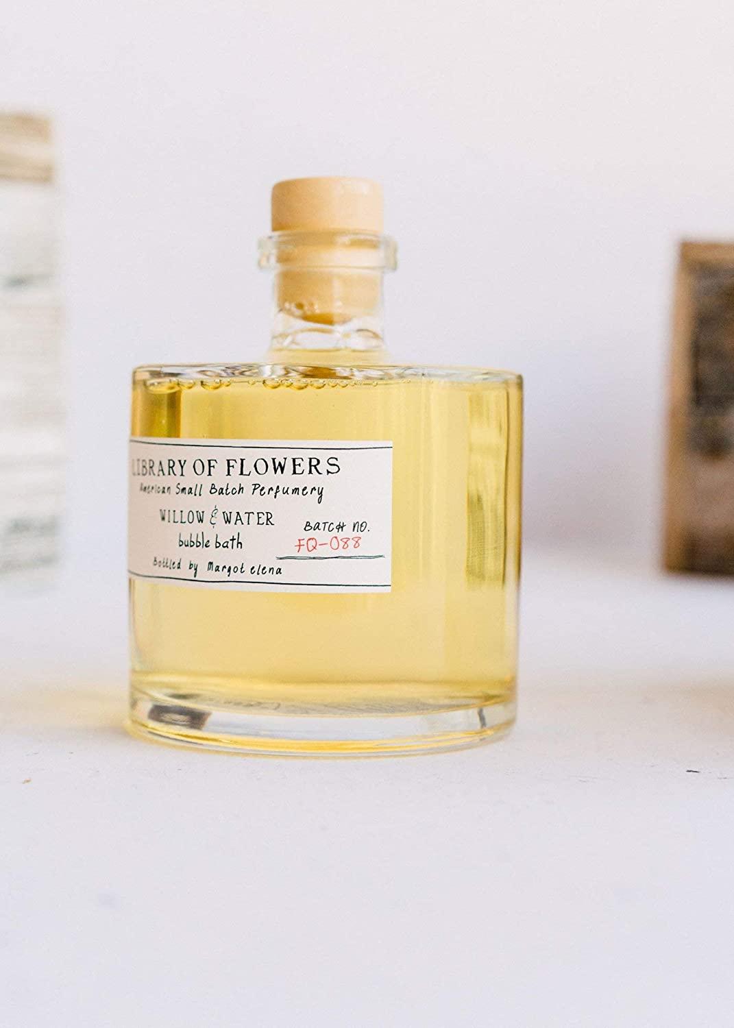 Library of Flowers Bubble Bath Relaxing, Gentle Bubble Bath Skin