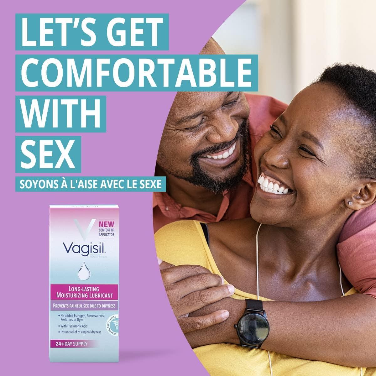 Vagisil ProHydrate Lubricant Gel and Vaginal Moisturizer for Dryness  Gynecologist Tested 8 Count | Buy Now with Express International Delivery |  GoSupps.com