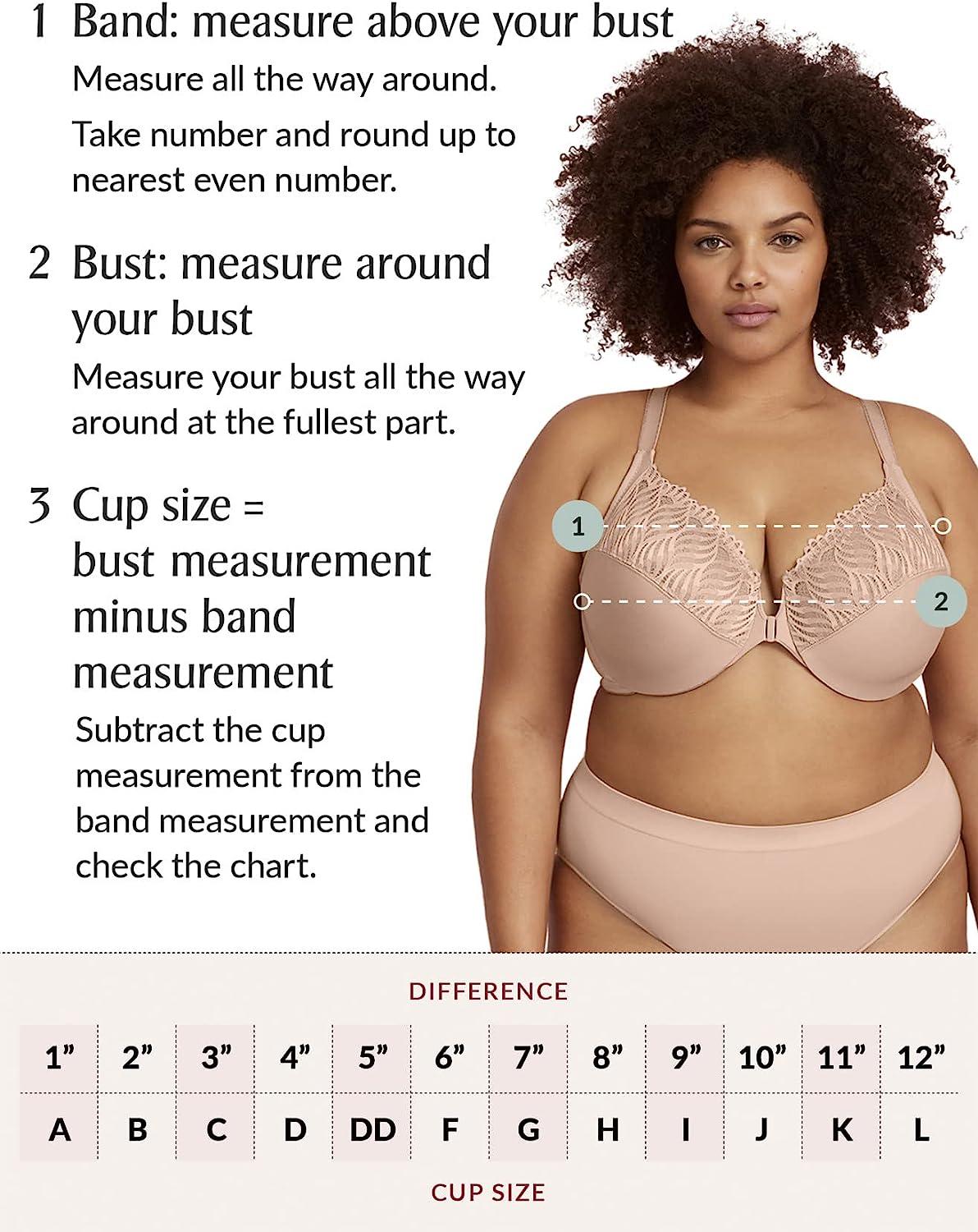 adviicd Plus Size Bras for Women Women's Plus Size MagicLift Support Bra  Wirefree Khaki 38 