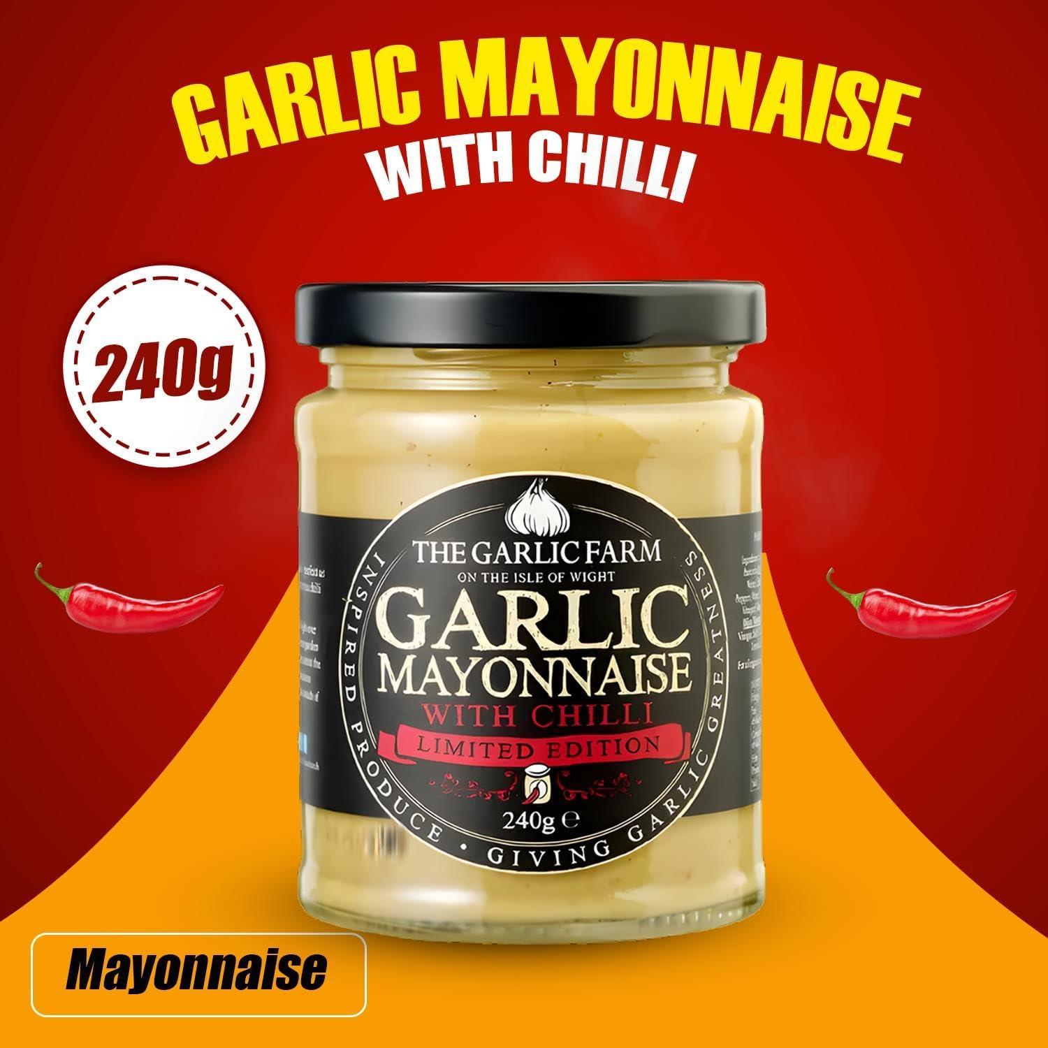 Garlic Farm Mayonnaise Jar Pick N Mix Choose From Flavours