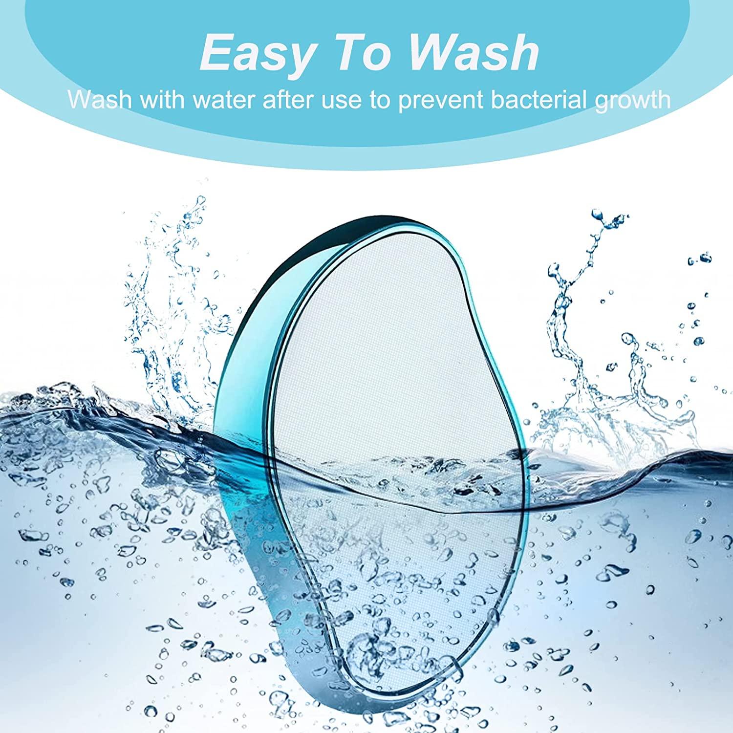 Crystal Hair Eraser, Crystal Hair Remover Painless Exfoliation, Hair