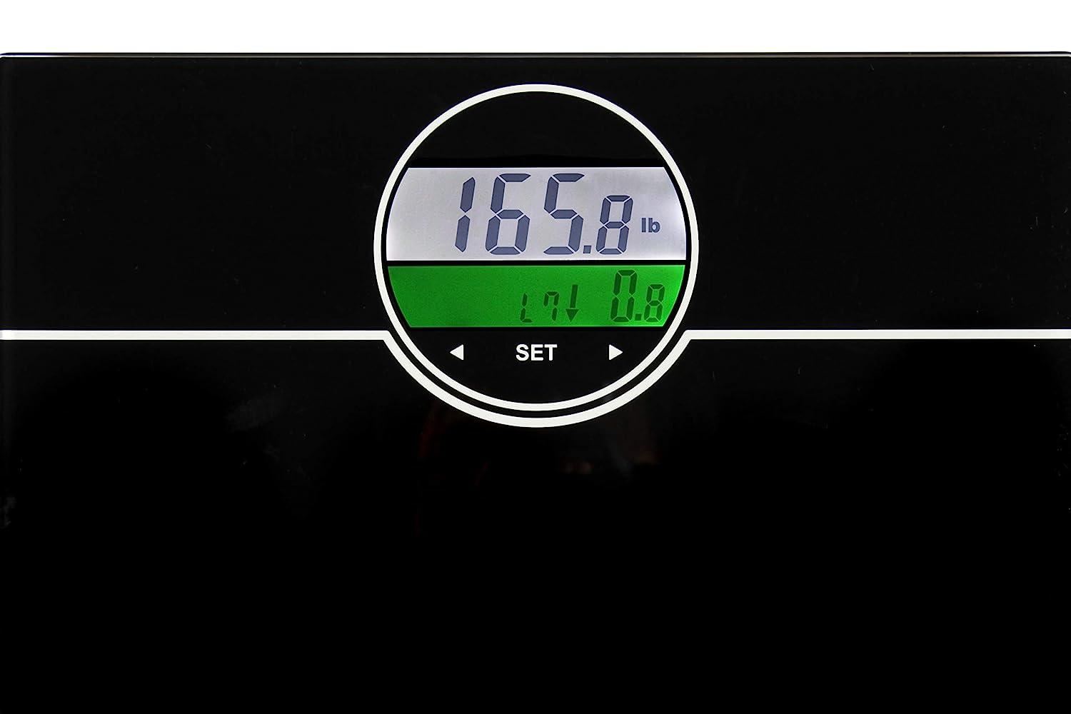 Ozeri WeightMaster 400lbs Digital Bath Scale with BMI & Weight Change