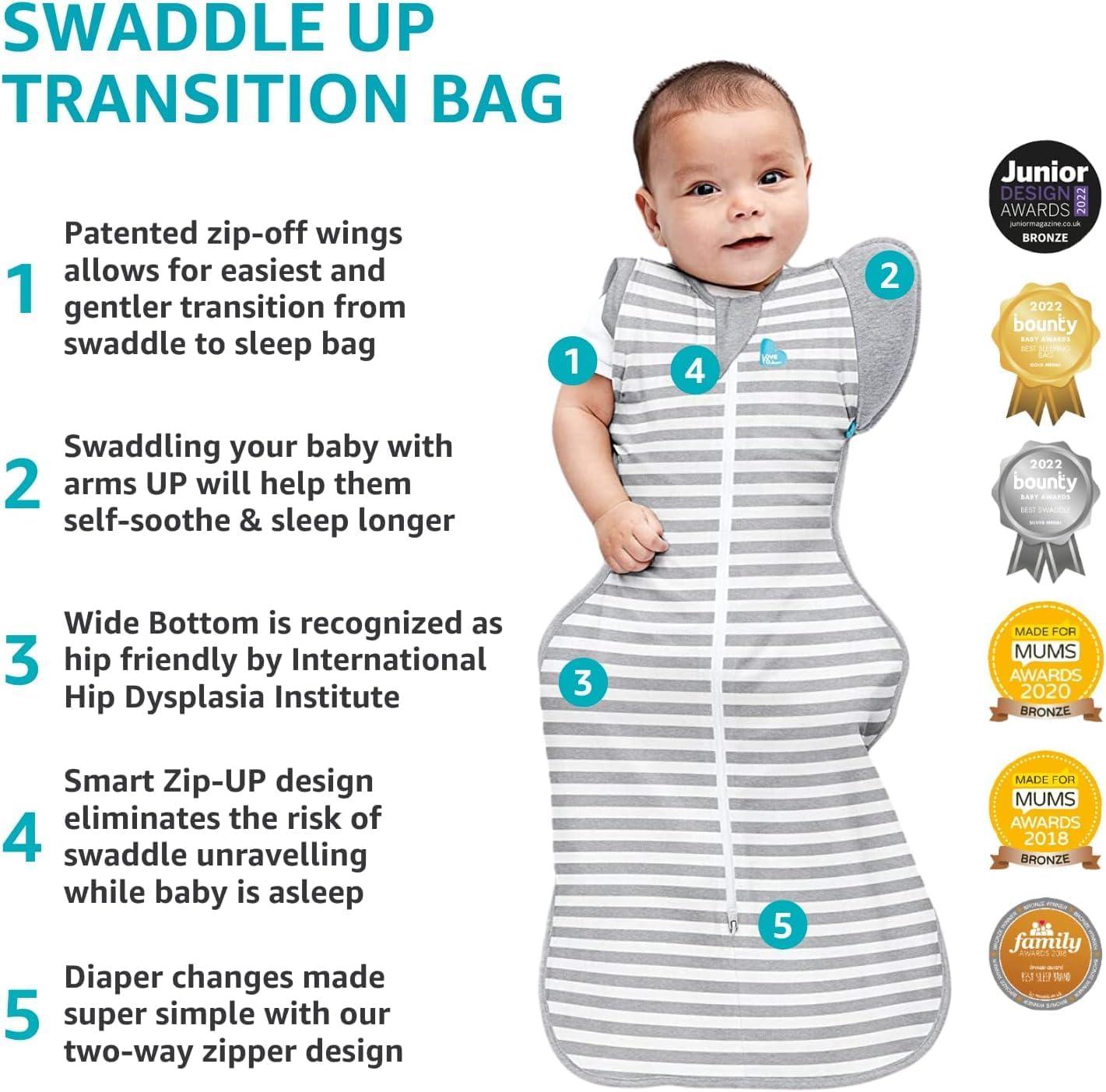 Love To Dream Swaddle Up Transition Large White (18-24 Months