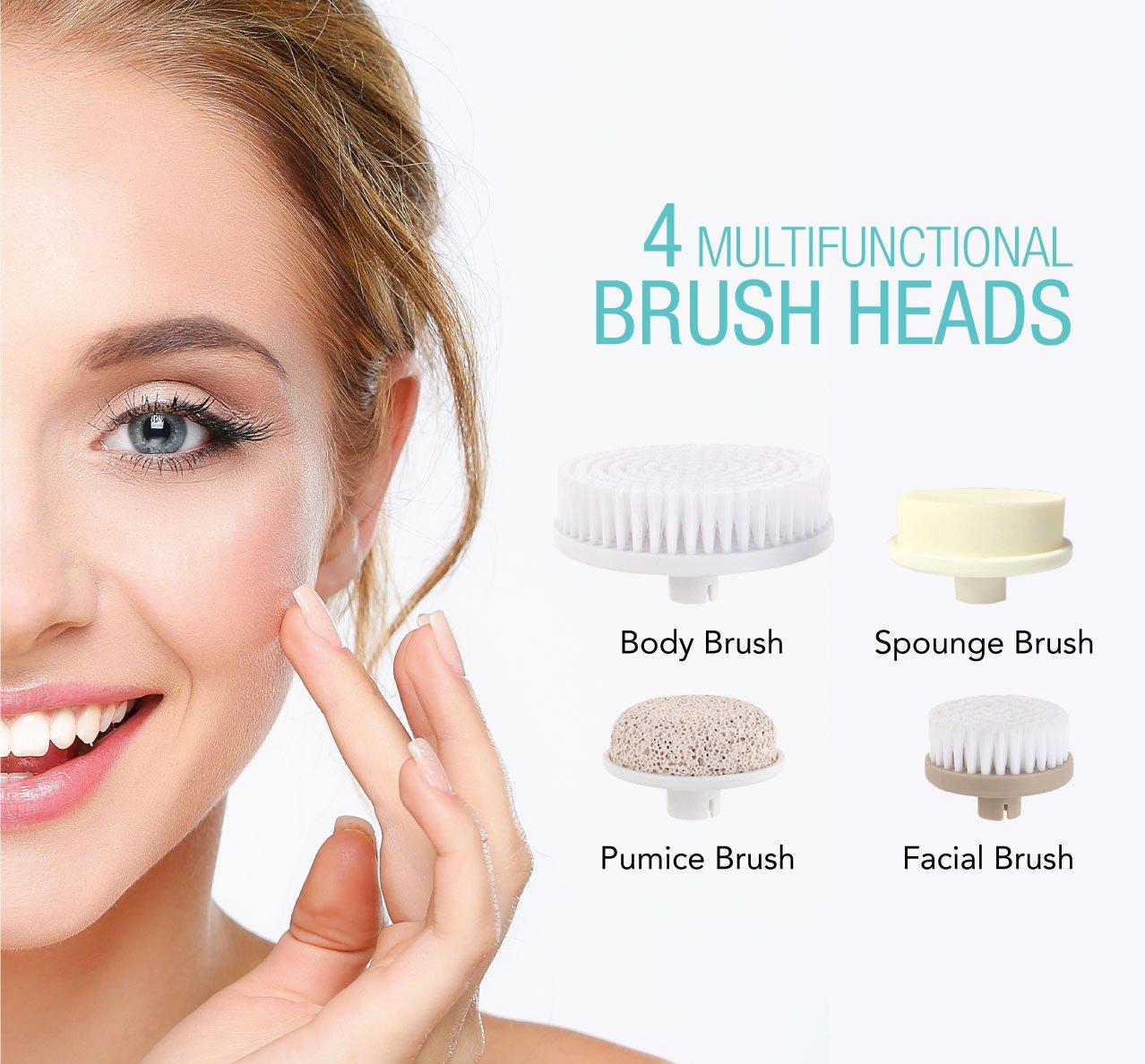 Pursonic Pursonic Advanced Facial and Body Cleansing Brush for Removing