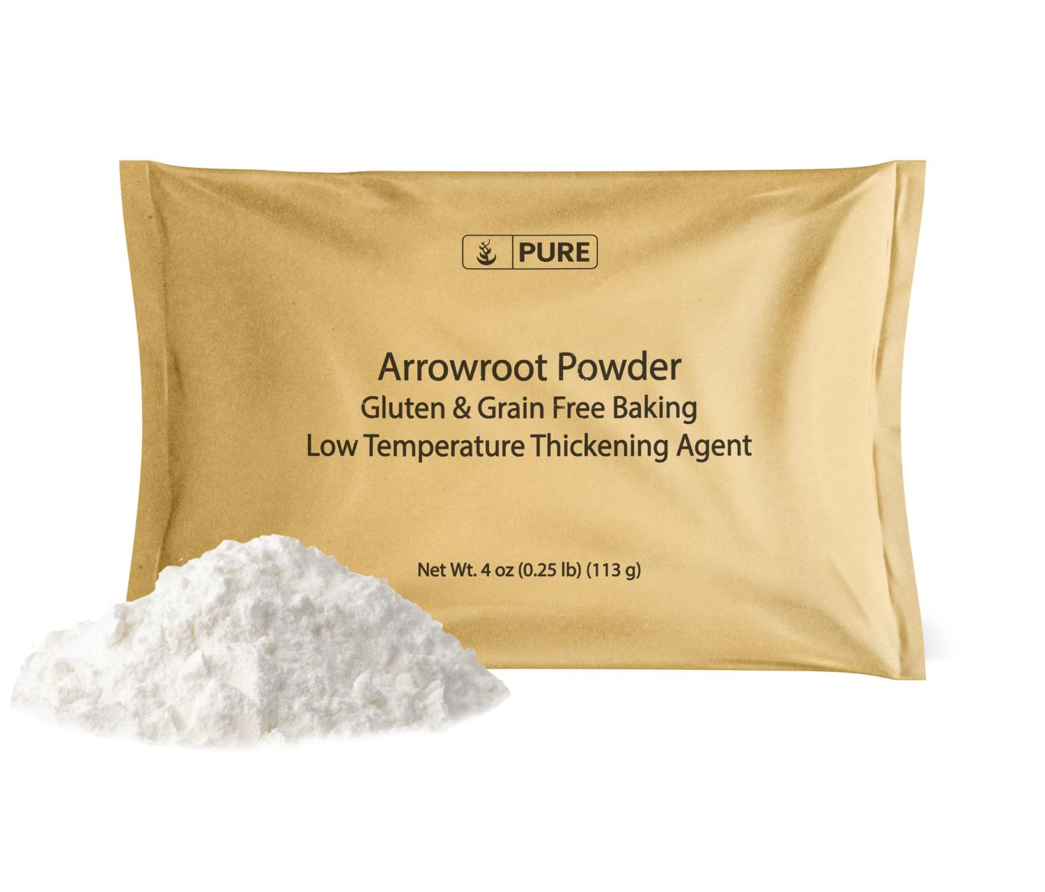 Pure Original Ingredients Arrowroot Powder (4 oz) Corn Starch