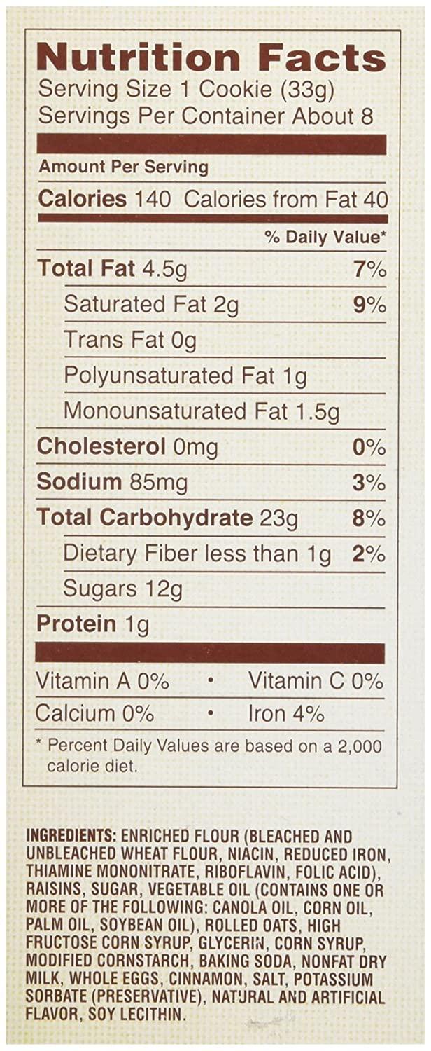 Archway Classic Soft Oatmeal Raisin Cookies, 9.25 Ounce