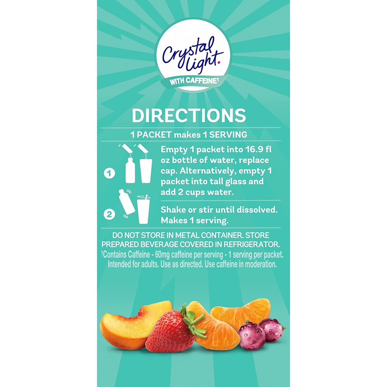 Crystal Light Energizing Variety Pack, 44 ct. OntheGo Packets