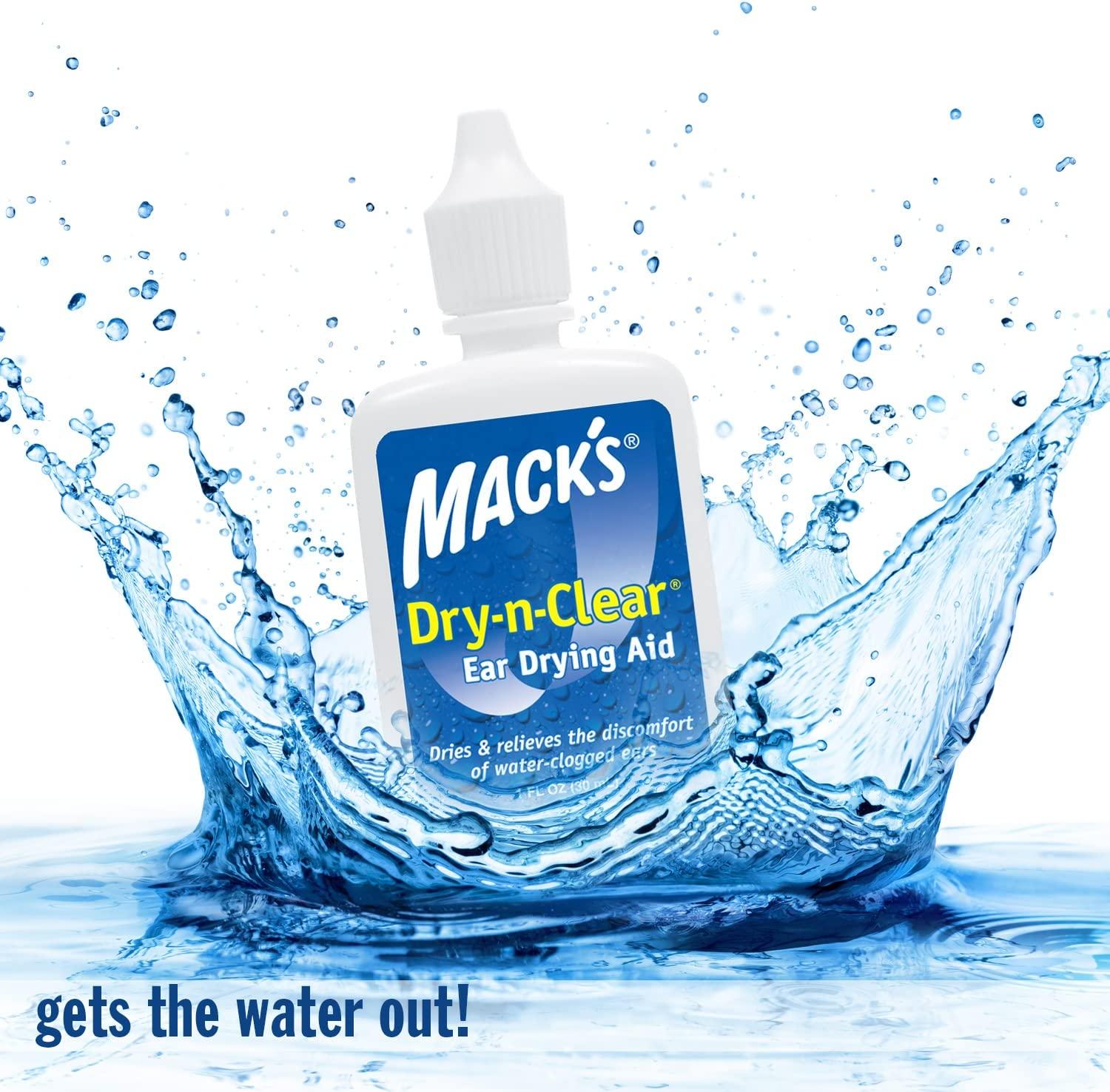 Mack's DrynClear Ear Drying Aid 1 Fl Oz Swimmers Ear Drops