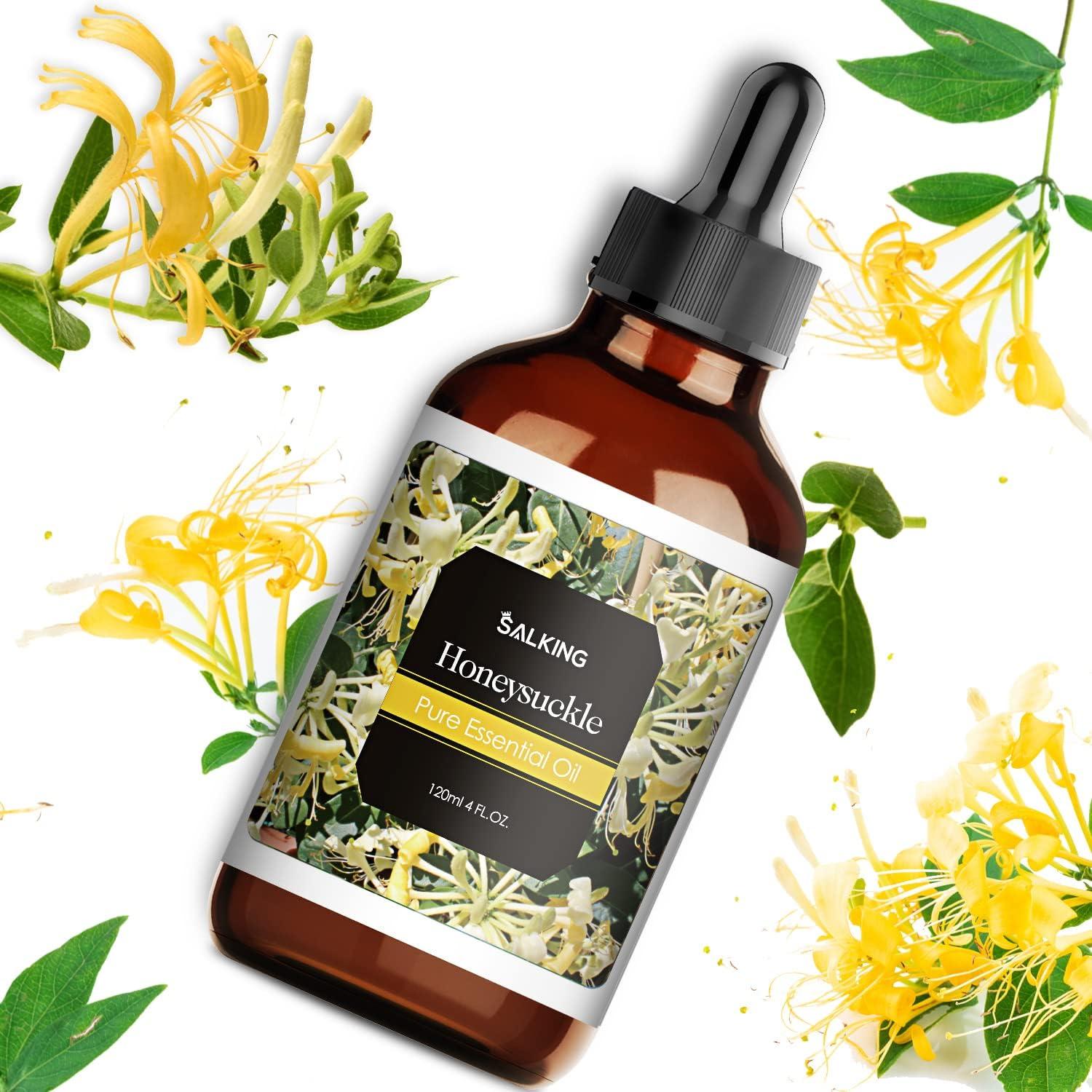 Honeysuckle Essential Oil 4 Fl Oz (120ml) - Pure and Natural