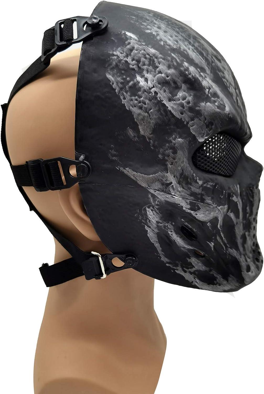 Airsoft Skull Mask CS Protective Paintball Full Face Skeleton Mask