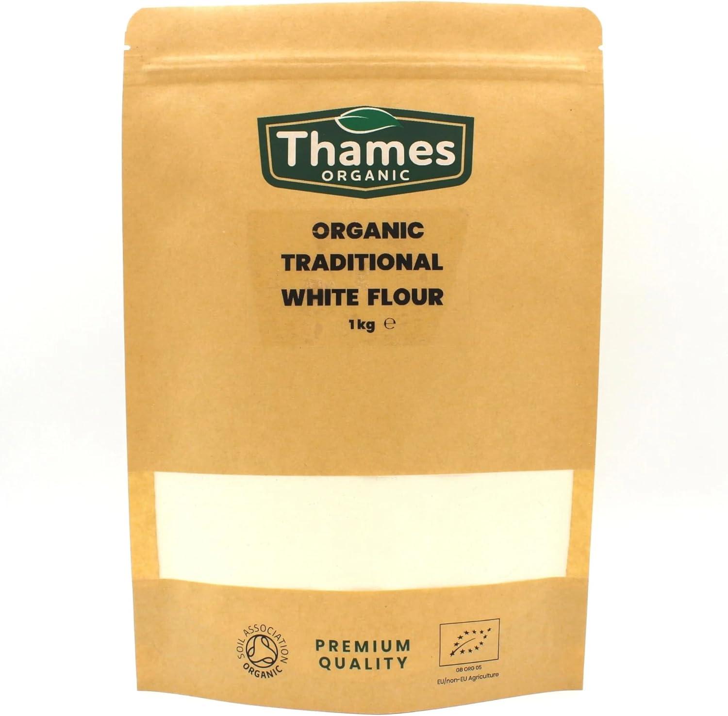 Traditional Organic White FlourCertified Organic NonGMO Vegan No Additives No Preservatives