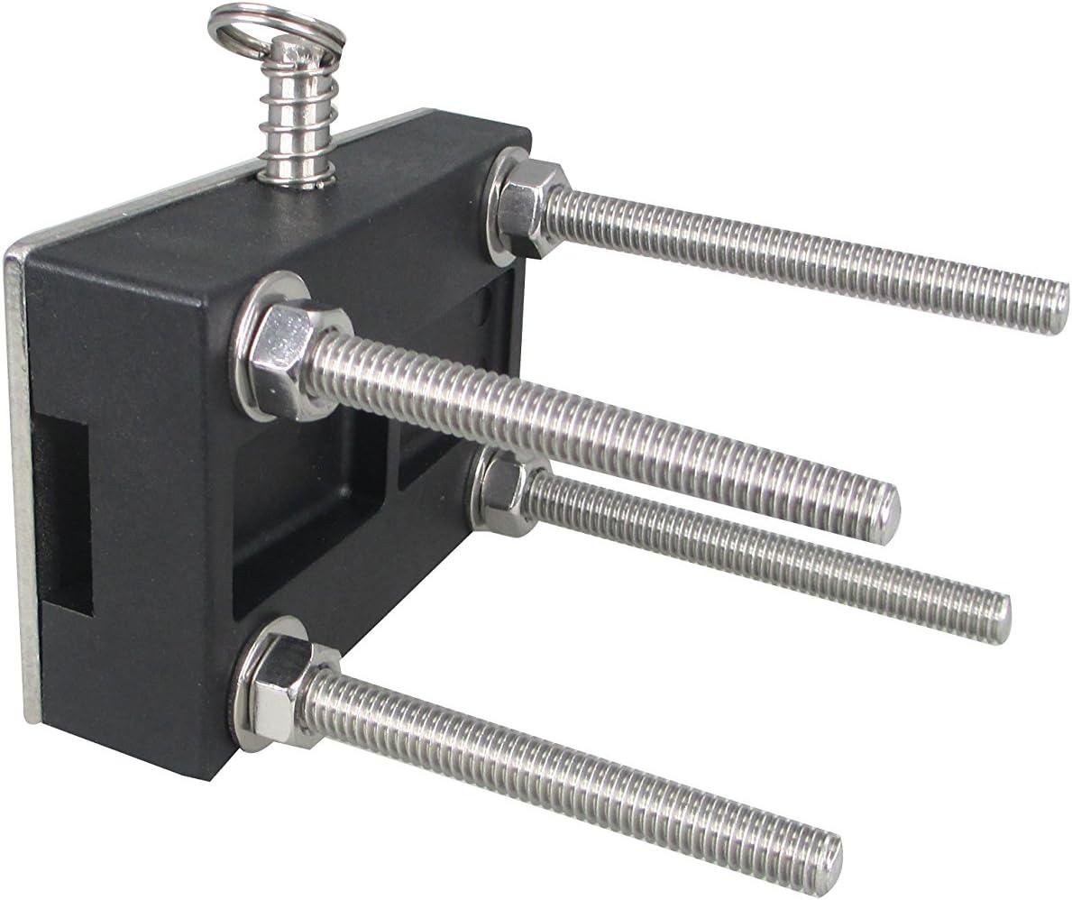 Pactrade Marine Standard Transom Mounting Bracket, Quick Release Mount