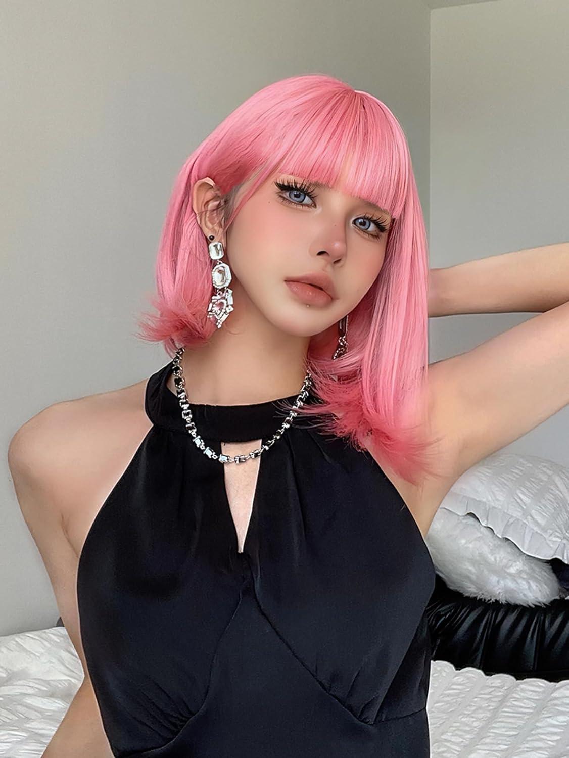 Pink wig cheap run malaysia