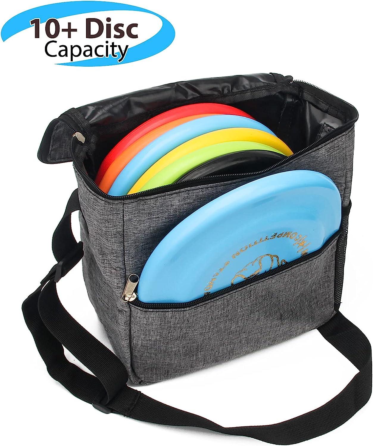 Windspeed Cadet Disc Golf Bag Waterproof, Portable, 10 Disc Capacity