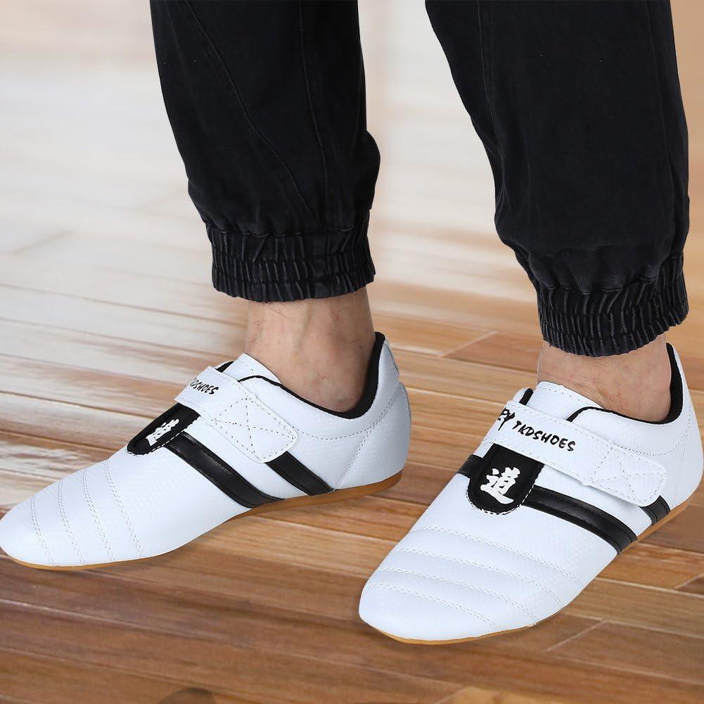 Wing Chun Windfall Taekwondo Shoes, Unisex Faux Leather Rubber