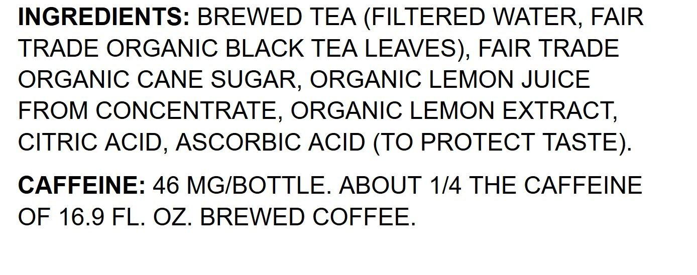 Honest Tea Organic Fair Trade Half Tea & Half Lemonade Gluten Free, 16.