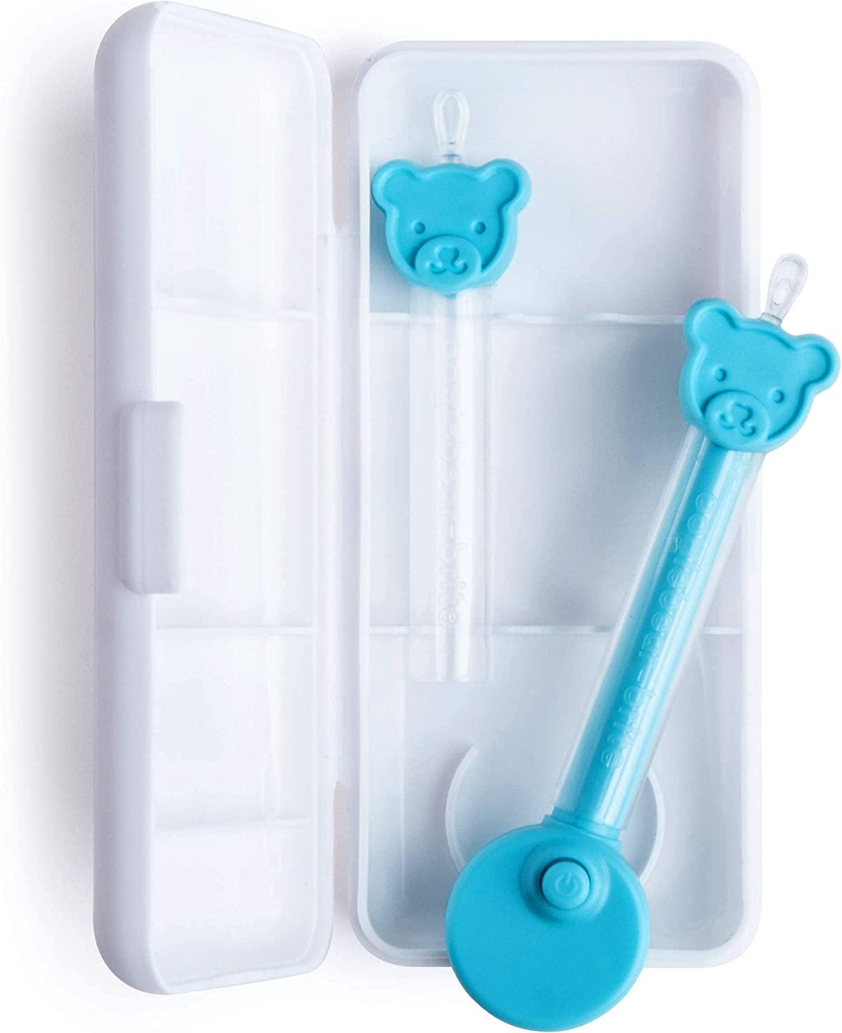 oogiebear Brite Baby Nose Cleaner and Ear Wax Removal Tool. Baby Gadget with Nighttime LED
