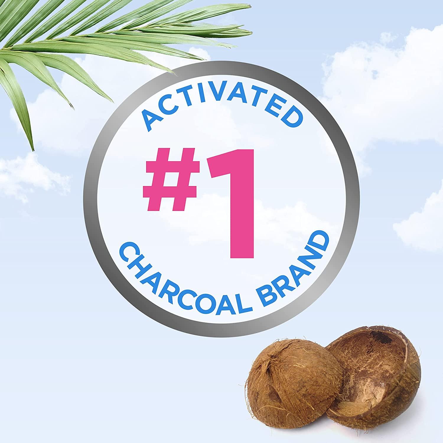 Charcocaps Fast Acting Gas Relief for Bloating & Flatulence, Drug Free