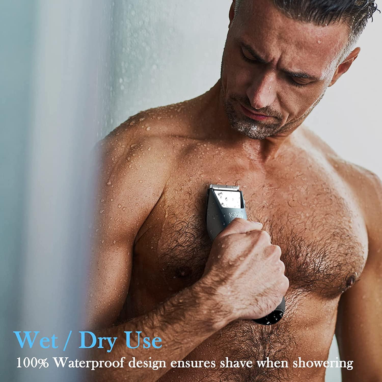 Body Hair Trimmer for Men - Electric Ball Shaver Razor for Pubic Groin Hair  Grooming with Built-in LED Light and Mirror, Ceramic Blade, No Pulls, No  Cuts, Waterproof Wet/ Dry Cordless Use