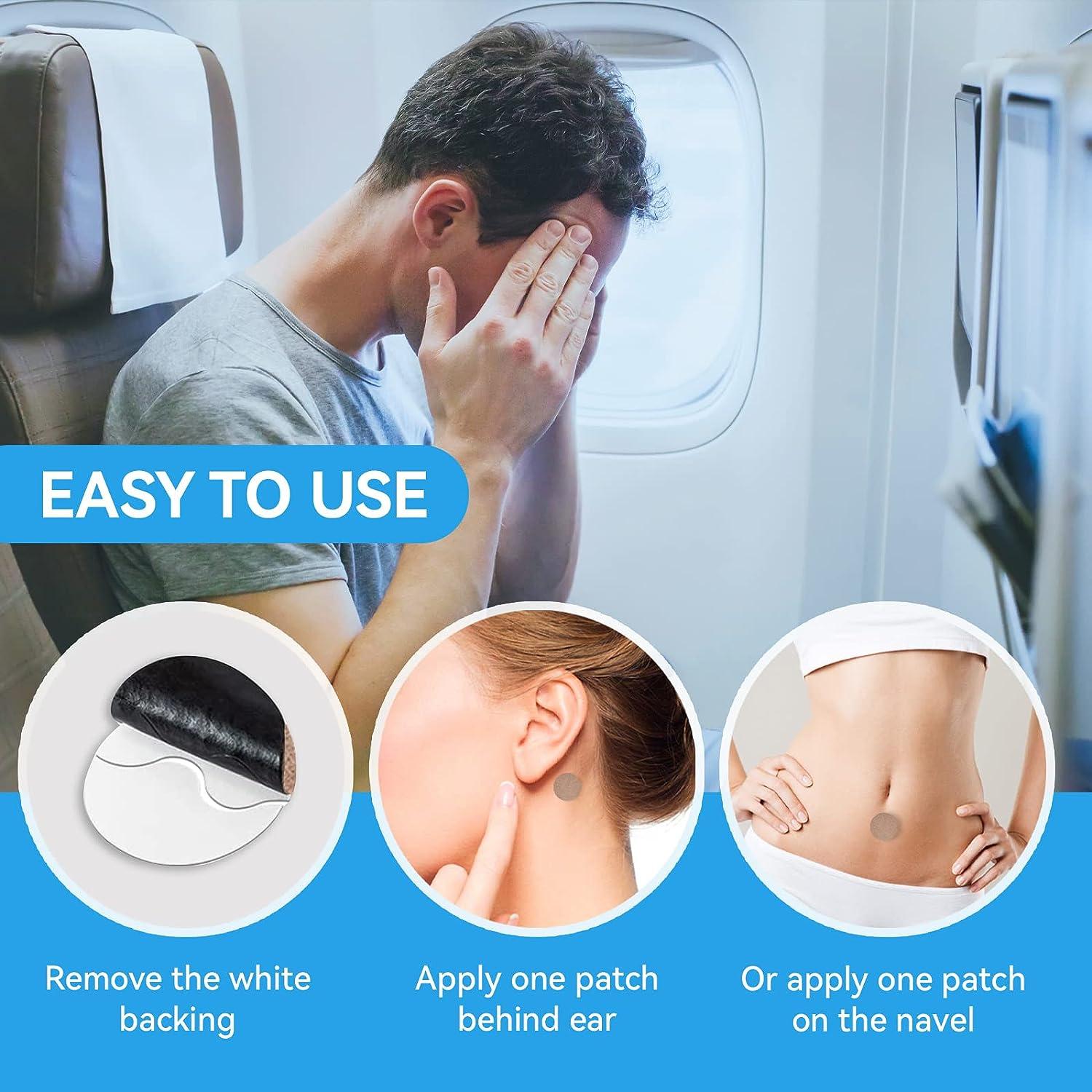 FANUMU 20PCS Motion Sickness Patches Sea Sickness Patch Behind Ear for