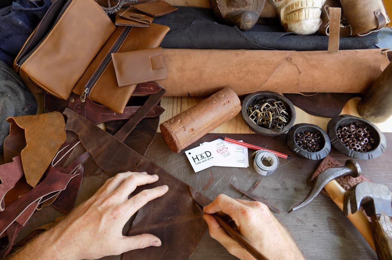 Amazing Handmade Leather Thimbles (2 Piece Set)