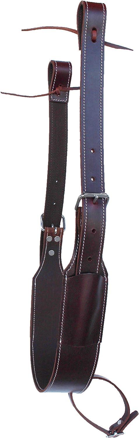 Cheval outillé cuir rembourré flanc arrière selle arrière