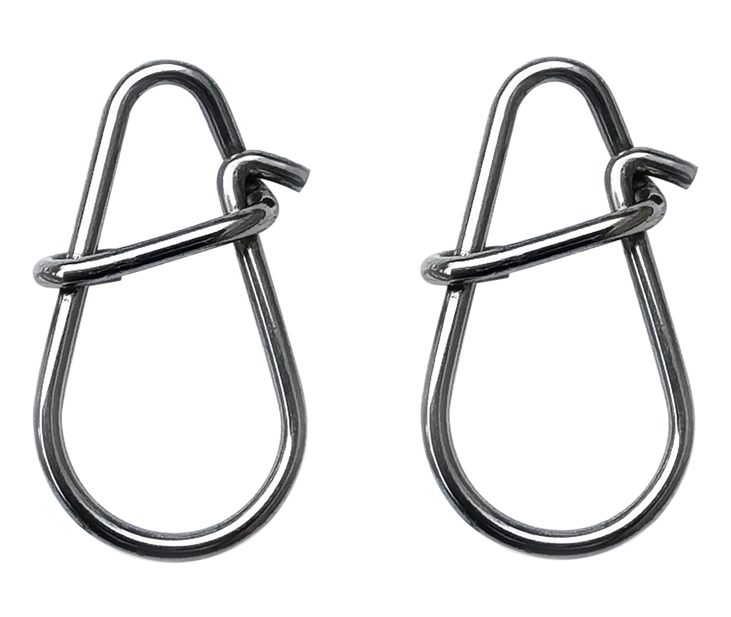 BRILISLE Crankbait Snaps & Snap Clips for Bass Lures, Duolock Snaps