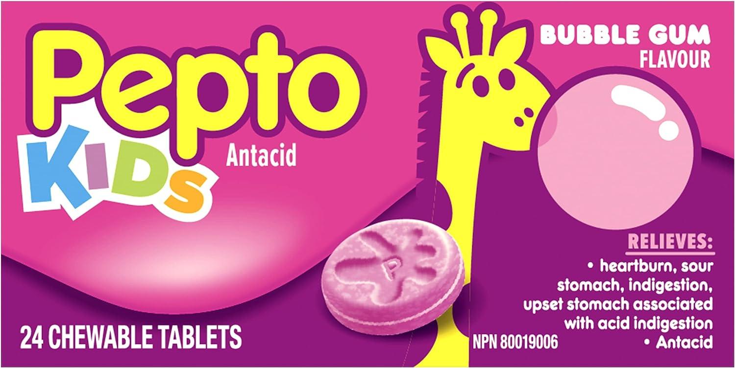PeptoBismol PeptoBismol Children Chewable Tablets, Bubble Gum Flavor