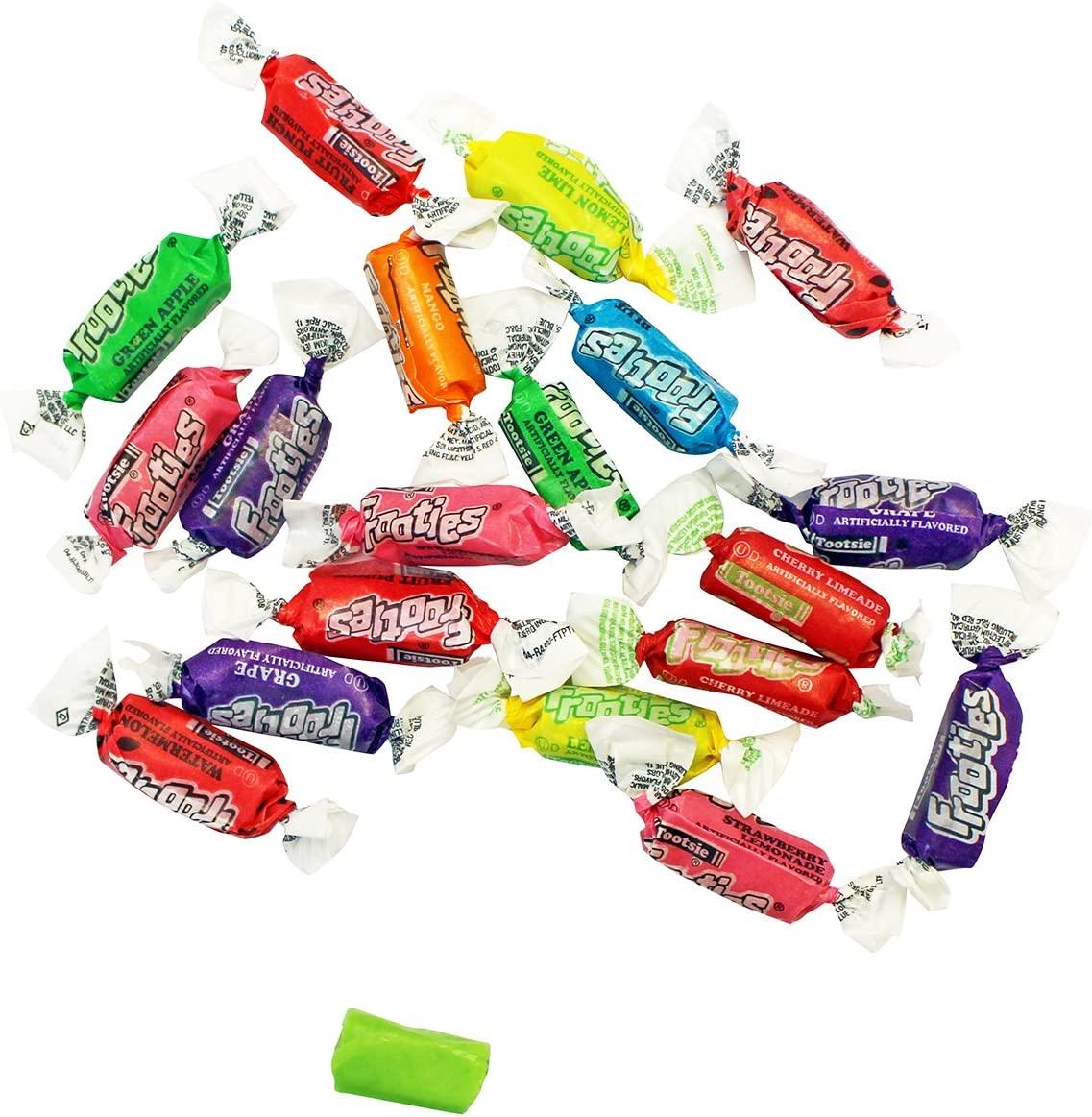 Tootsie Frooties Assorted Flavored Taffies 3 LB Bulk Candy Tootsie