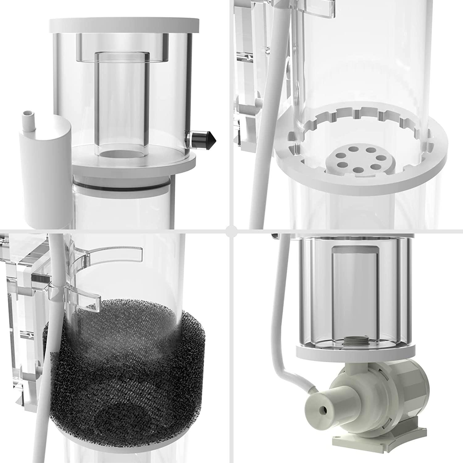 MagTool Nano AIO Tank Protein Skimmer for 3545 Gallon Reef Tank DCSQ70