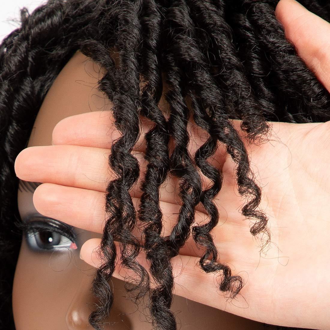 New Twisted Braid Hair Afro Curly Wigs Short Braided Wigs for Black Women