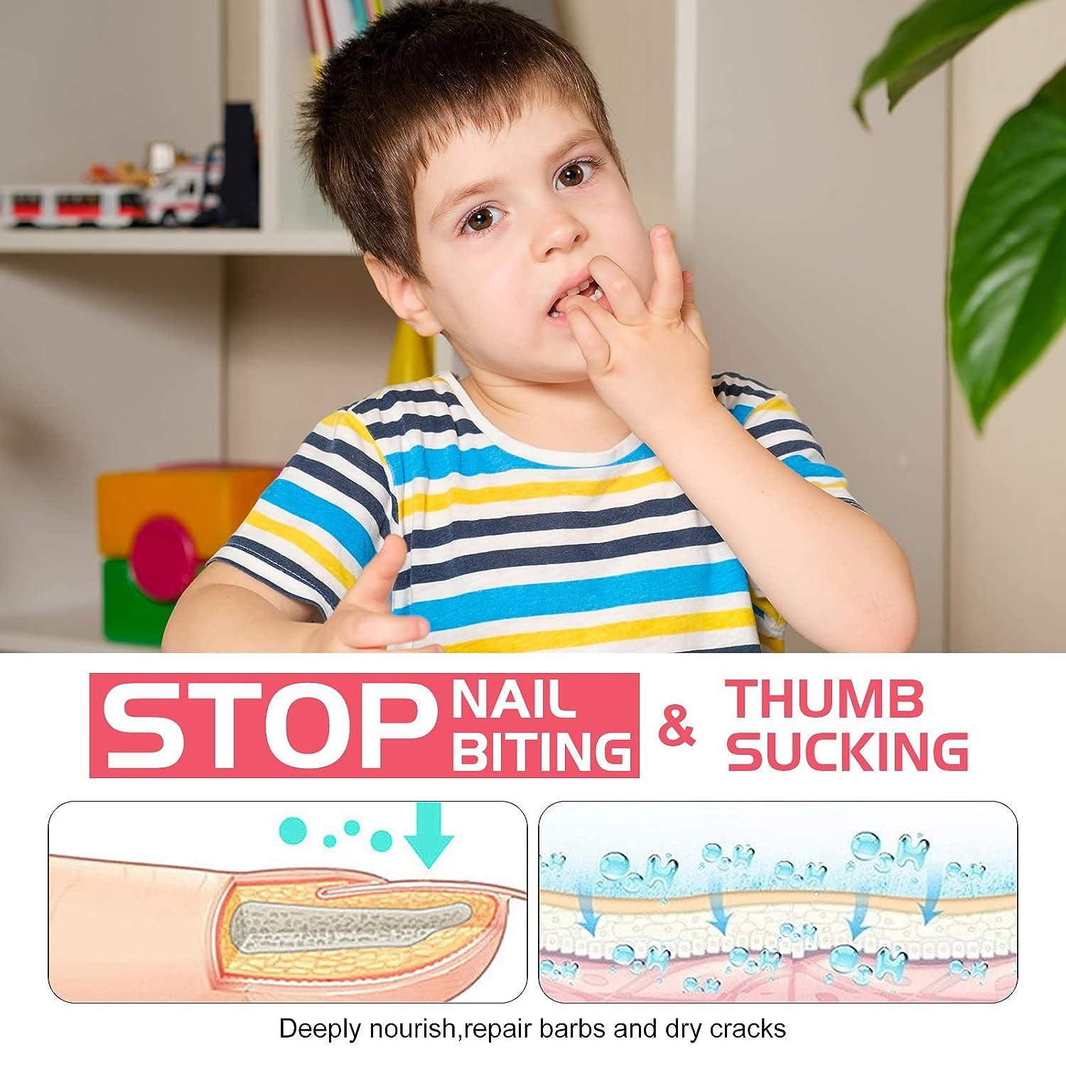 Nail Biting Treatment for Kids Natural Nail Biting Treatment for Adults  Thumb Sucking Stop for Kids Bitter-Taste with Plant-Extract Nail Care 0.35  Fl Oz (Pack of 1)