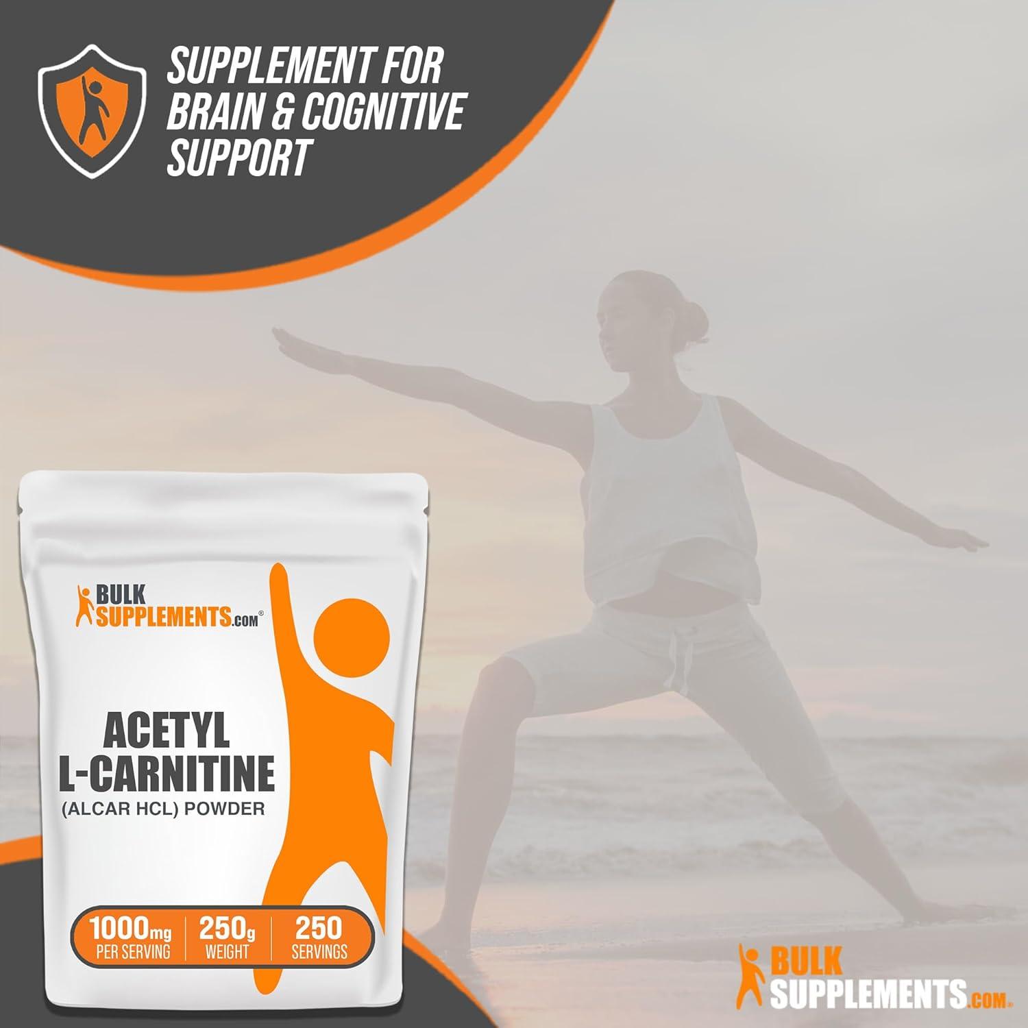 bulk acetyl l-carnitine hcl Amazon.com: BulkSupplements.com Acetyl L-Carnitine Capsules - ALCAR HCl,  Carnitine Supplement - ALCAR Capsules, Acetyl L-Carnitine 1500mg main image 1