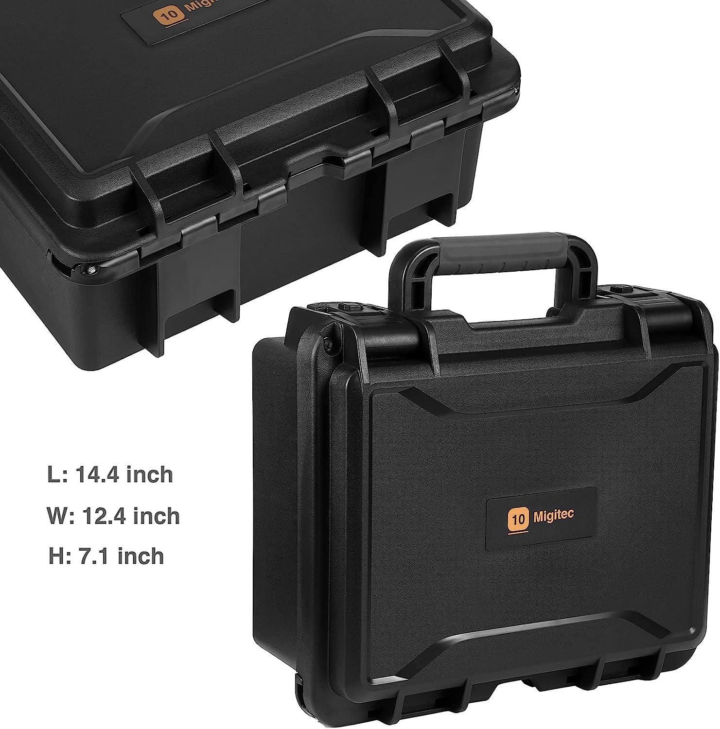 Migitec Waterproof Graded Card Storage Box Compatible with 102 Card