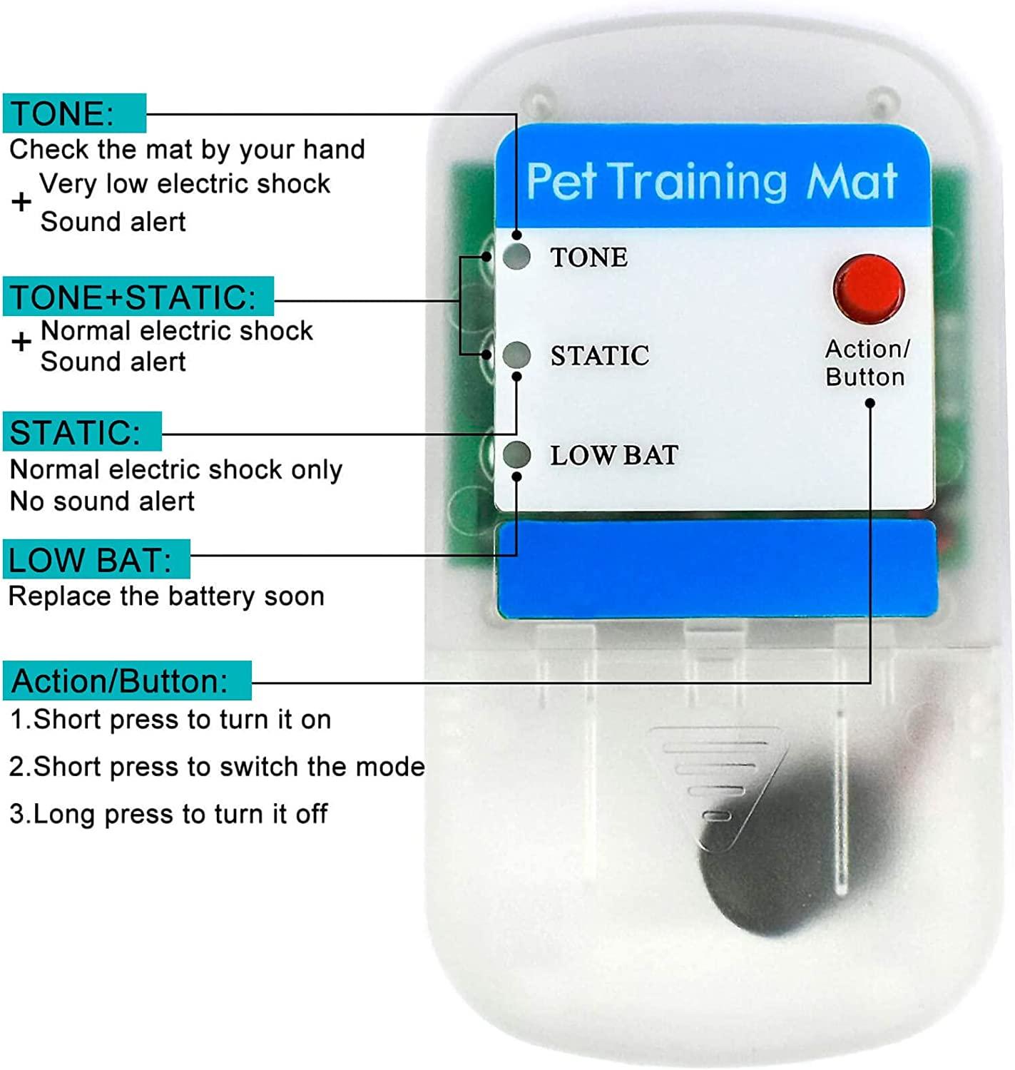 Mat Scat Cat Shock Mat Indoor Training Mat for Dogs Cats Electric Mats