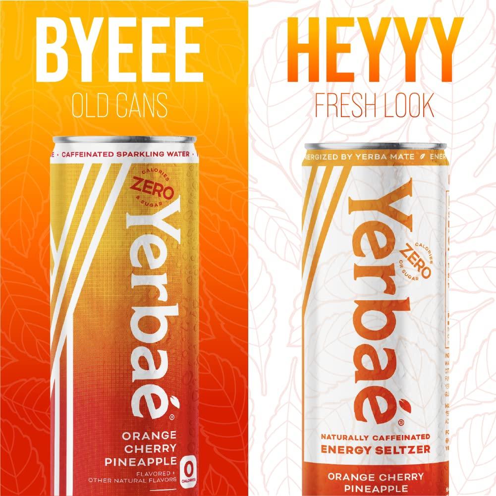 Yerbae Energy Seltzer Variety Performance Pack 0 Sugar 0 Calories 0