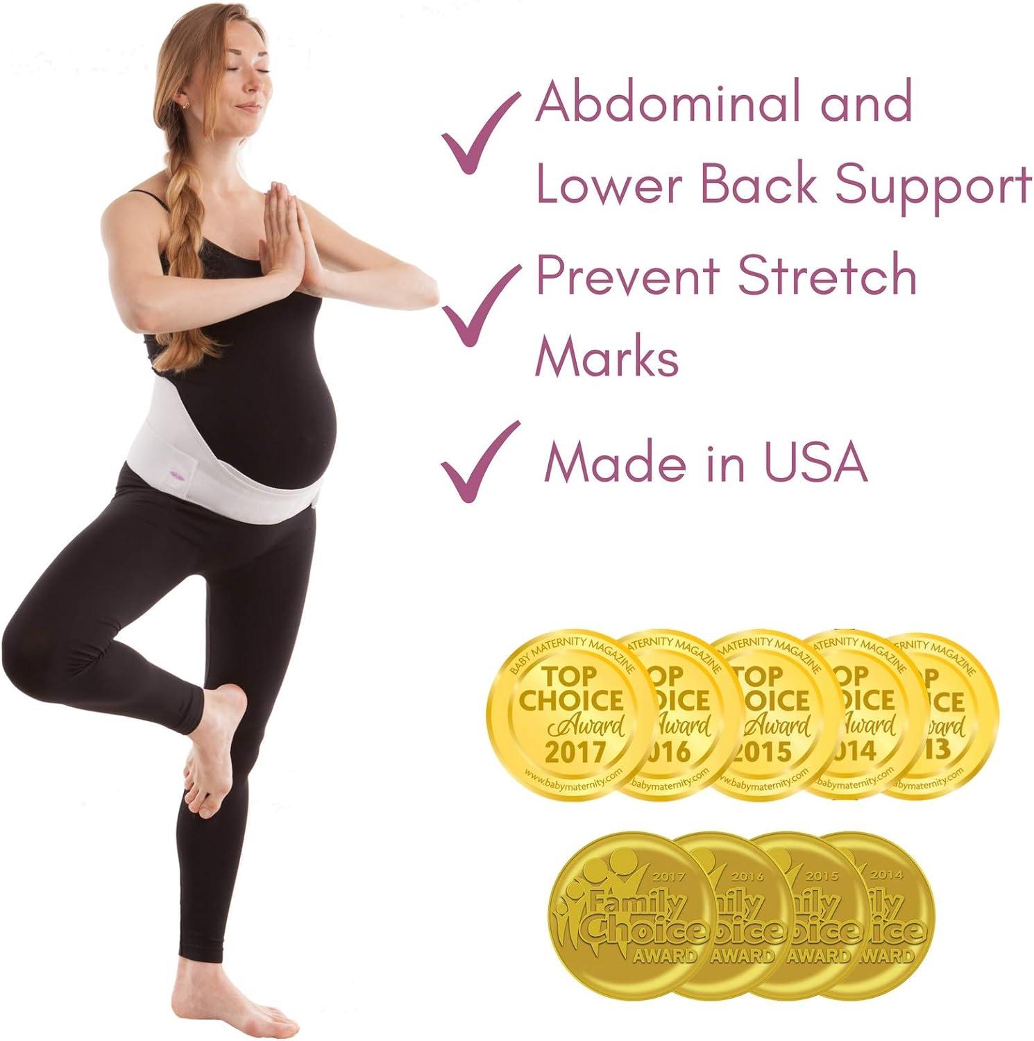 GABRIALLA Elastic Pregnancy Belly Band for Pregnant Women Baby Safe