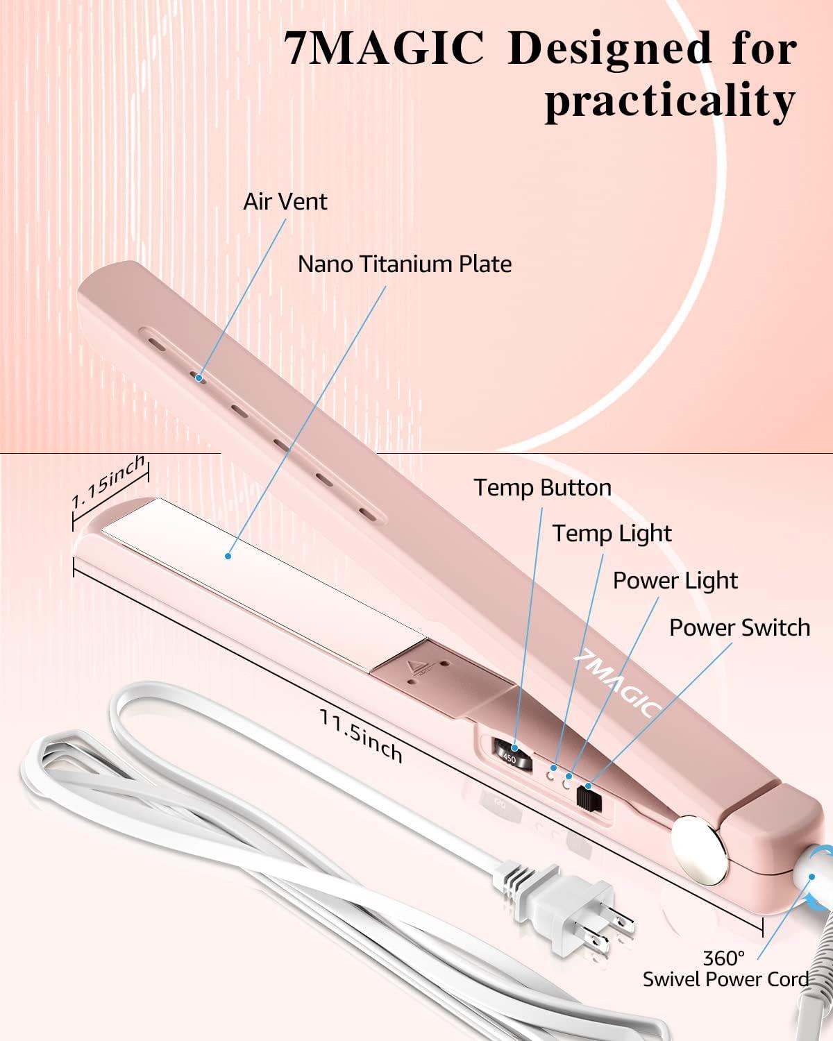 Pink titanium shop flat iron