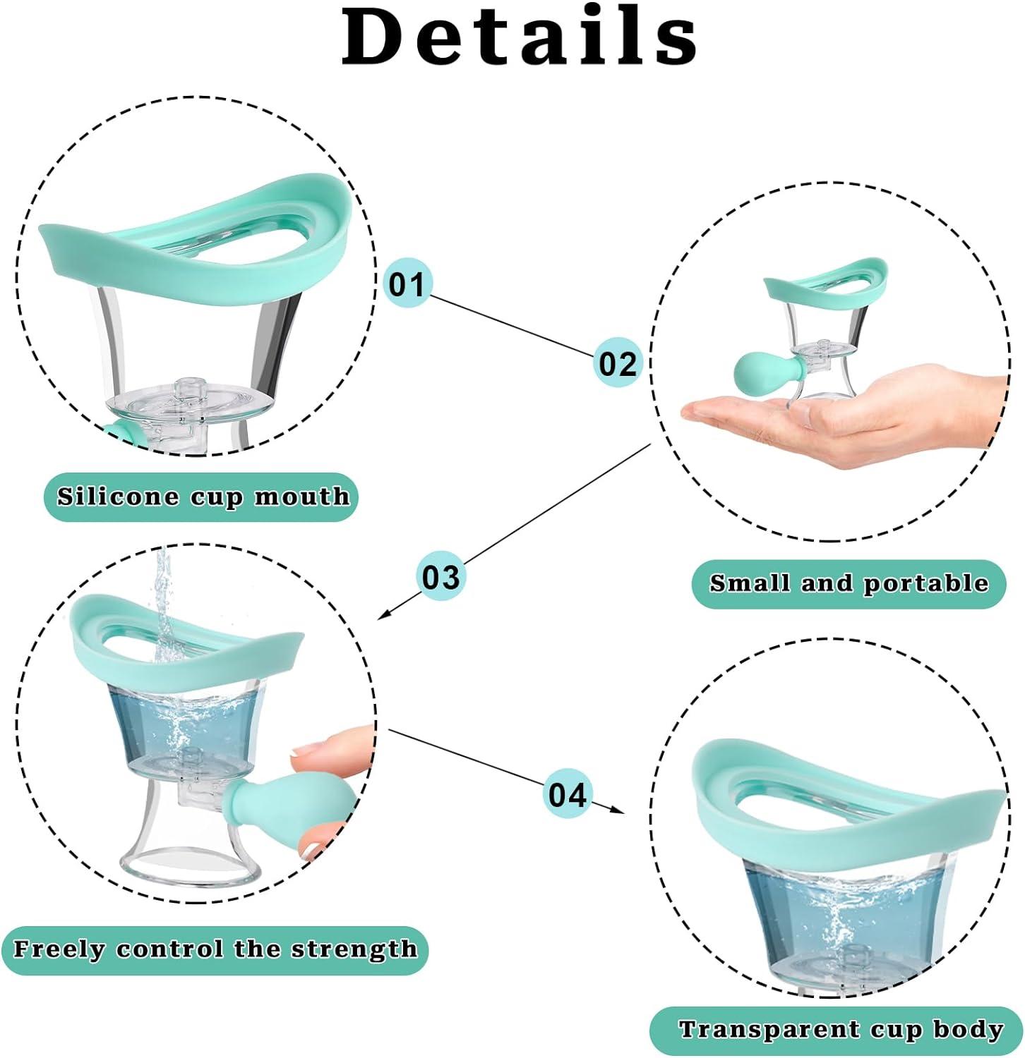 Ancient Impex Eye Wash Cup Set Of 2 - Soothing Relief From Allergens