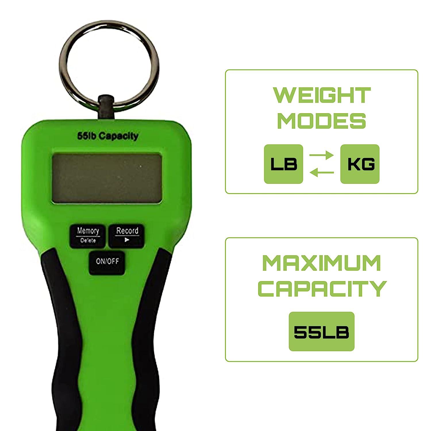 Tackle HD Digital Fish Scale with Fish Gripper and Weight Logging